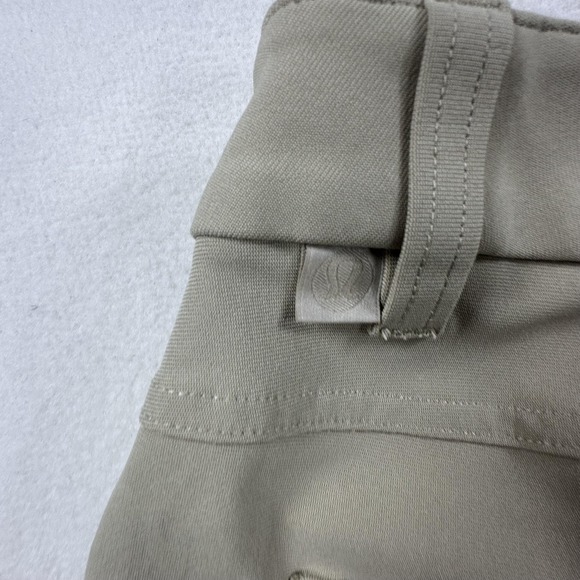 Lululemon Pants Mens 31 Tan ABC 5 Pocket Performance Stretch Slim Fit Warpstreme - Picture 4 of 15